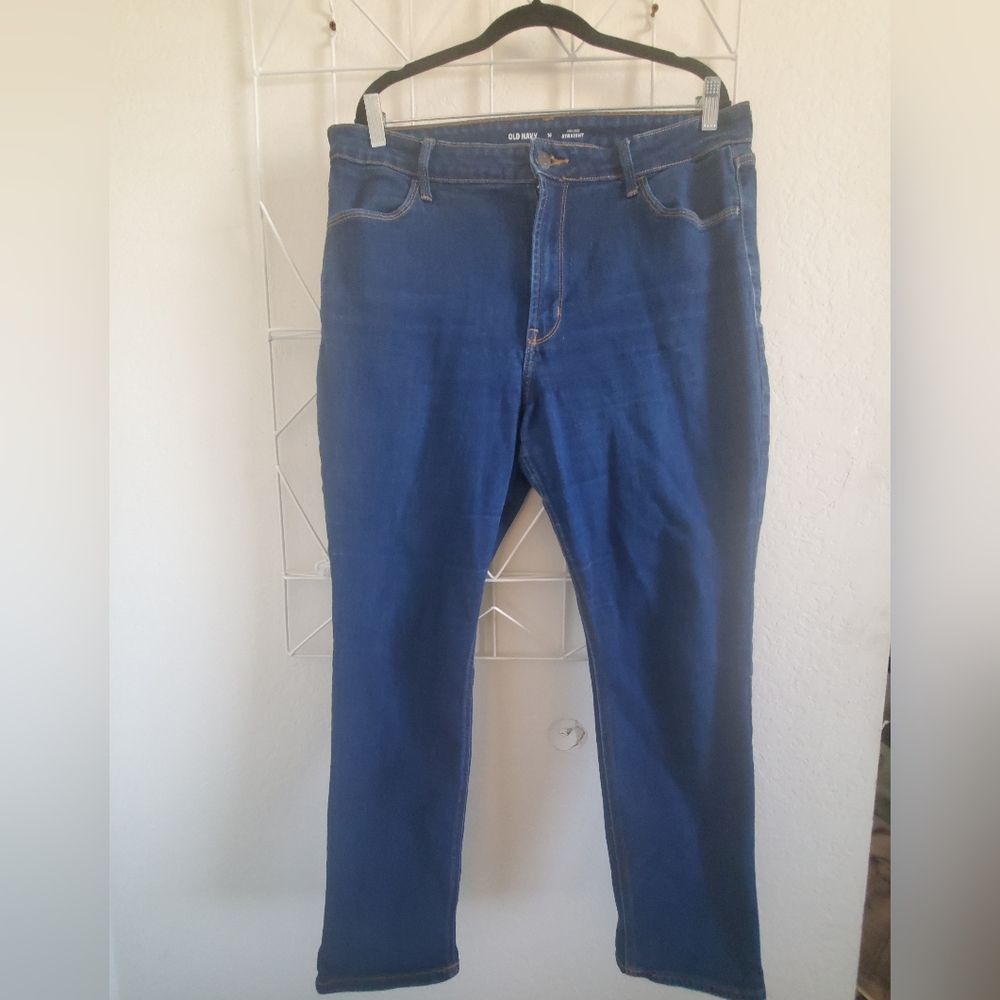 OLD NAVY HIGH-RISE Women's Blue Jeans #2